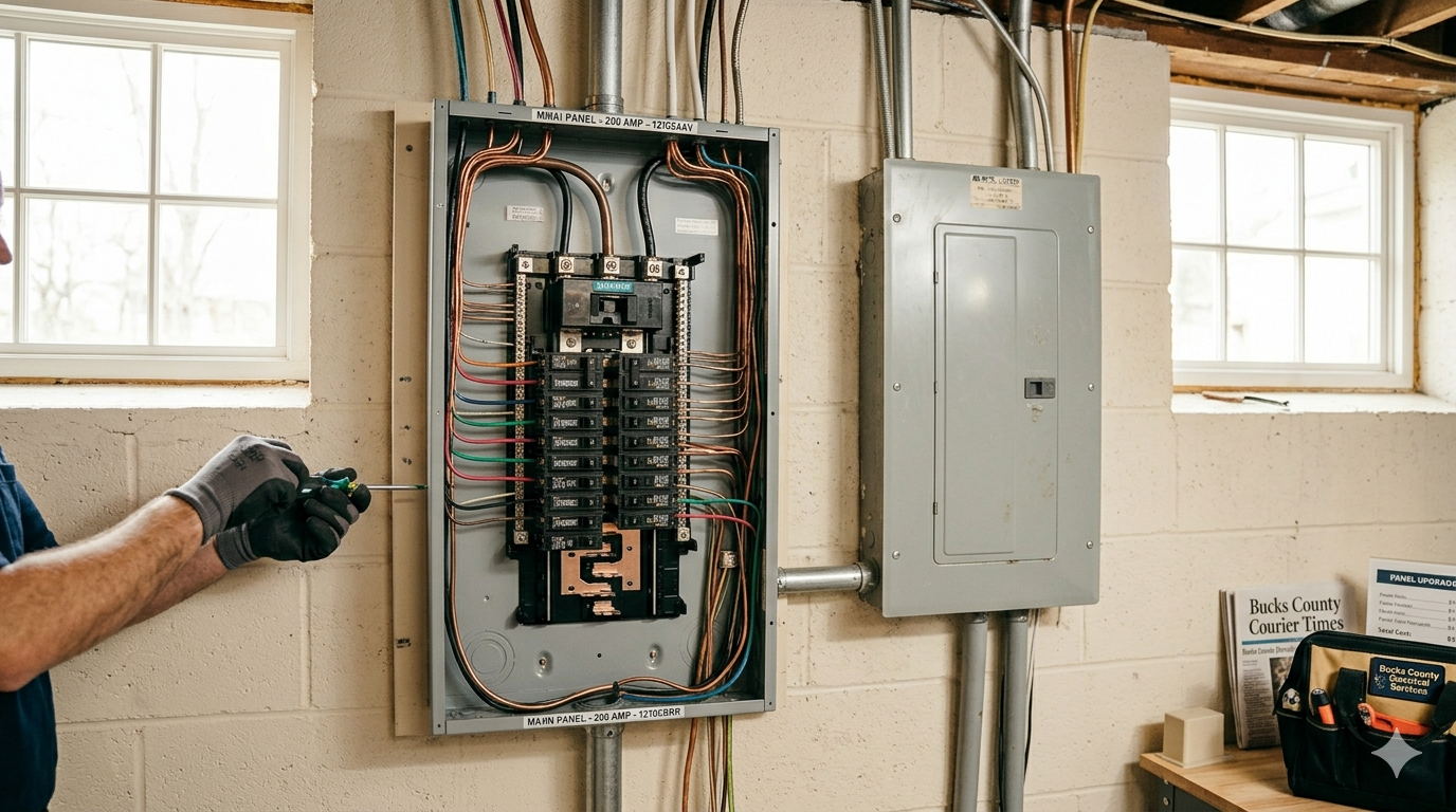 How Much Does an Electrical Panel Upgrade Cost in Bucks County?